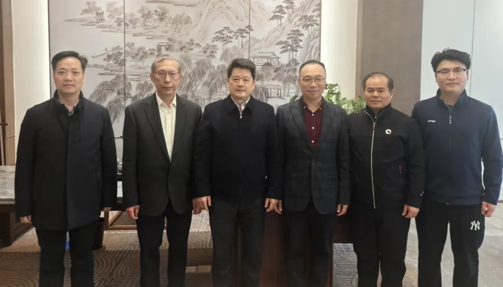 培丰未来会见桂林市李楚书记